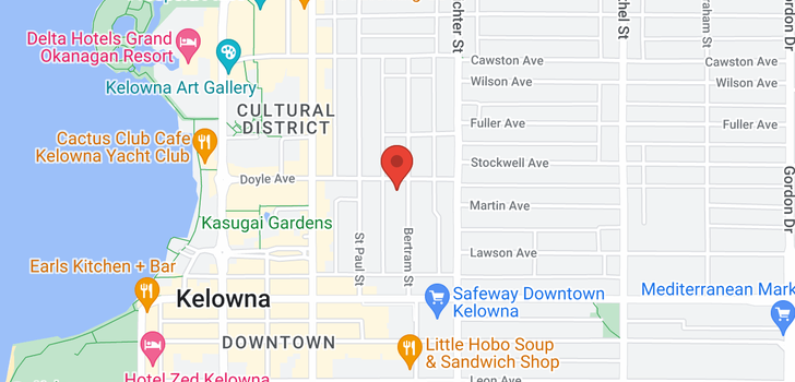 map of #303 575 Doyle Avenue